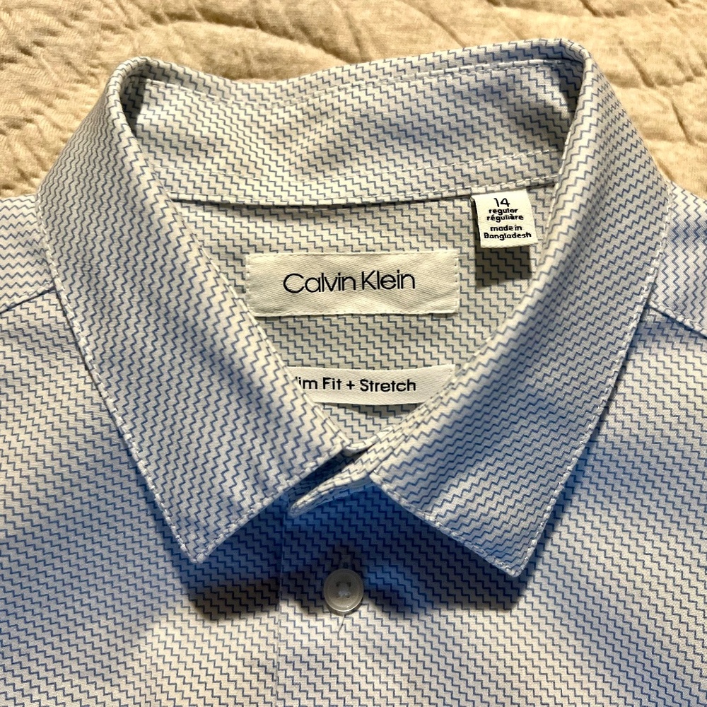 Boy's CK dress shirt - 14